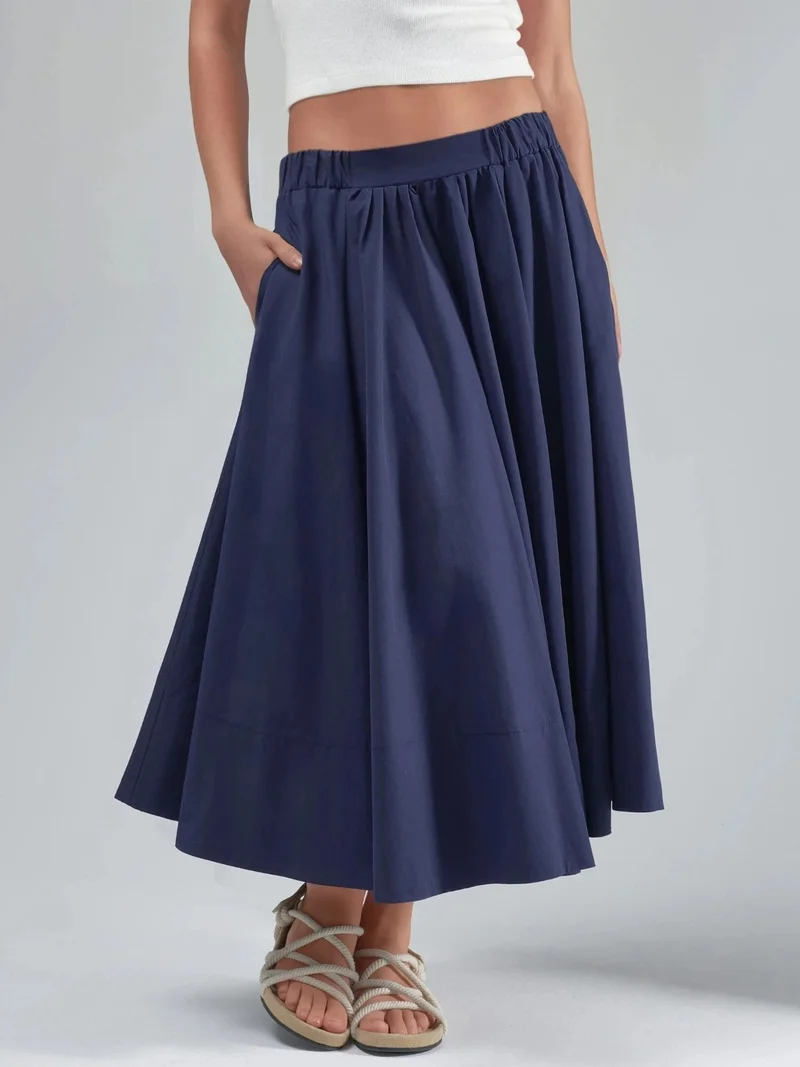 هيكاب تنورة ماكسي بقصة حرف